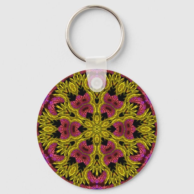 Llavero Fractal GeoMetric 05 Keychain (Anverso)
