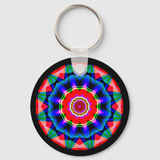 Llavero Fractal Mandala - Personalizado