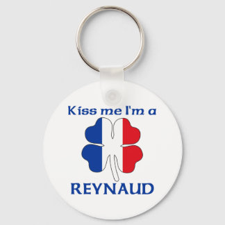 Llavero Francés personalizado me besa a mí, soy Reynaud