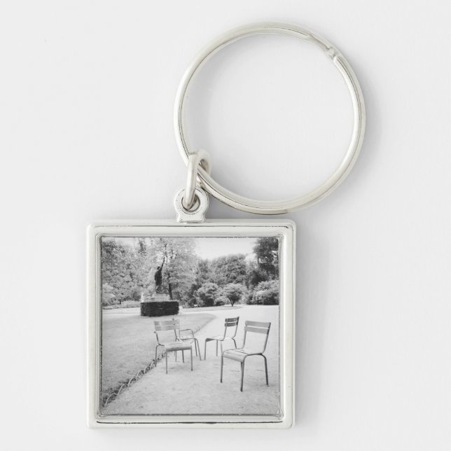 Llavero FRANCIA, París: Estatua de los Jardines de Luxembu (Frente)