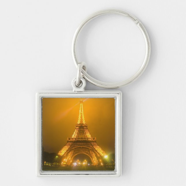 Llavero Francia, París. Torre Eiffel iluminada a las 3 (Frente)