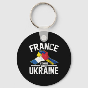 Llavero Francia se pone del lado de Ucrania Bandera france