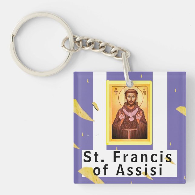 Llavero Francisco de Asís (Frente)