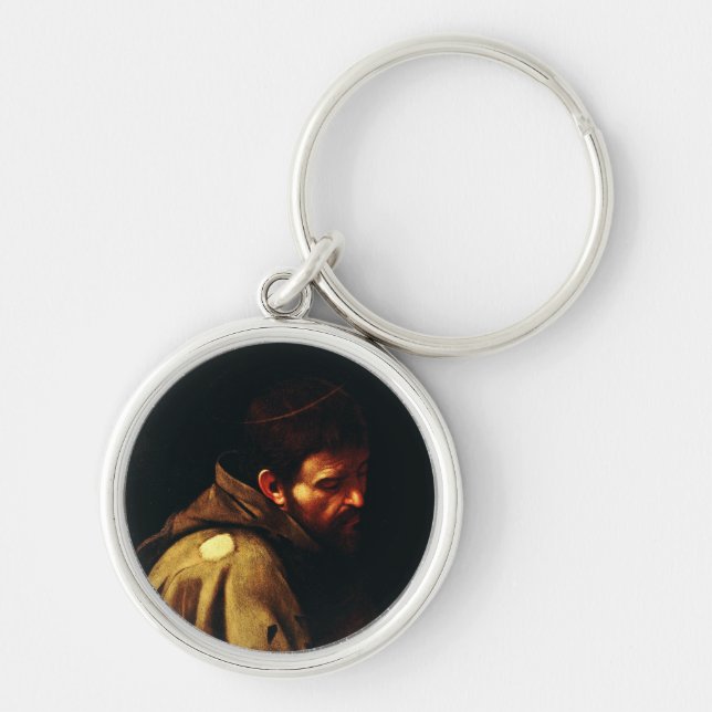Llavero Francisco de Asís por Caravaggio (Frente)