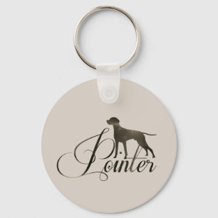 Llavero Franco de cobre de vidrio escarchado de puntero in