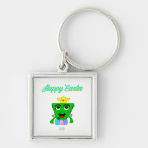Llavero FrankenCheese Easter Premium Square Keychain