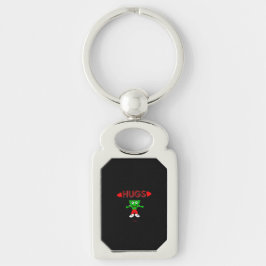 Llavero FrankenCheese Hugs Rectangle Keychain