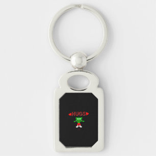 Llavero FrankenCheese Hugs Rectangle Keychain
