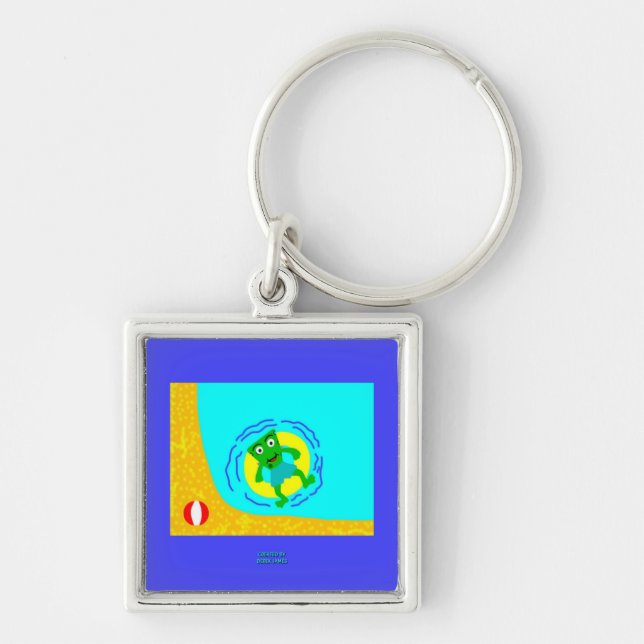 Llavero FrankenCheese Summer Premium Square Keychain (Frente)