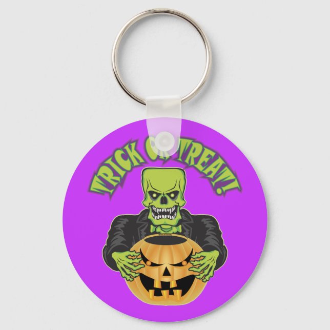 Llavero Frankenstein Skull (Anverso)