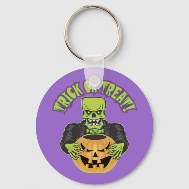 Llavero Frankenstein Skull (Anverso)