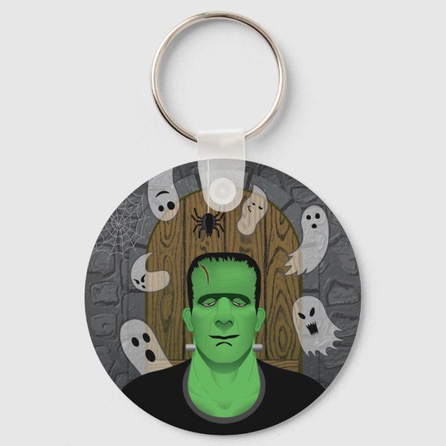 Llavero Frankenstein y Ghosts (Anverso)