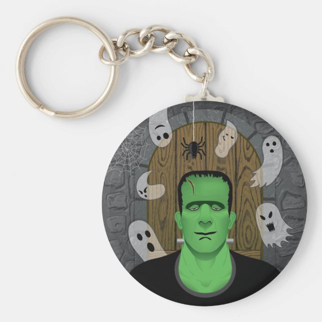 Llavero Frankenstein y Ghosts (Frente)