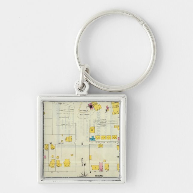 Llavero Frankfort, Kentucky 13 (Frente)