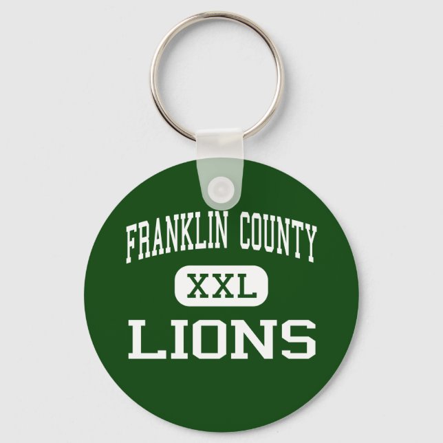Llavero Franklin County - Lions - High - Carnesville (Anverso)