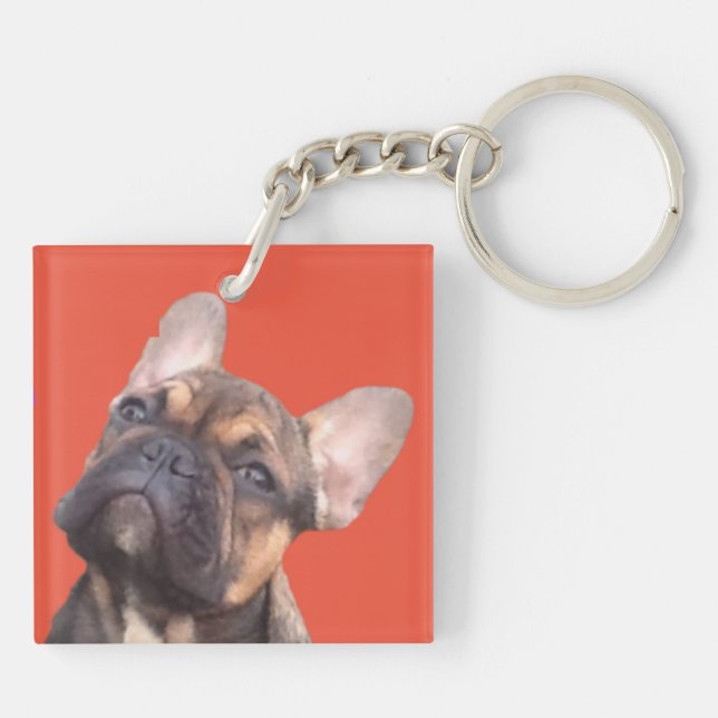 Llavero Französische Bulldogge (Atrás)