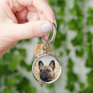 Llavero Französische Bulldogge Schlüsselanhänger