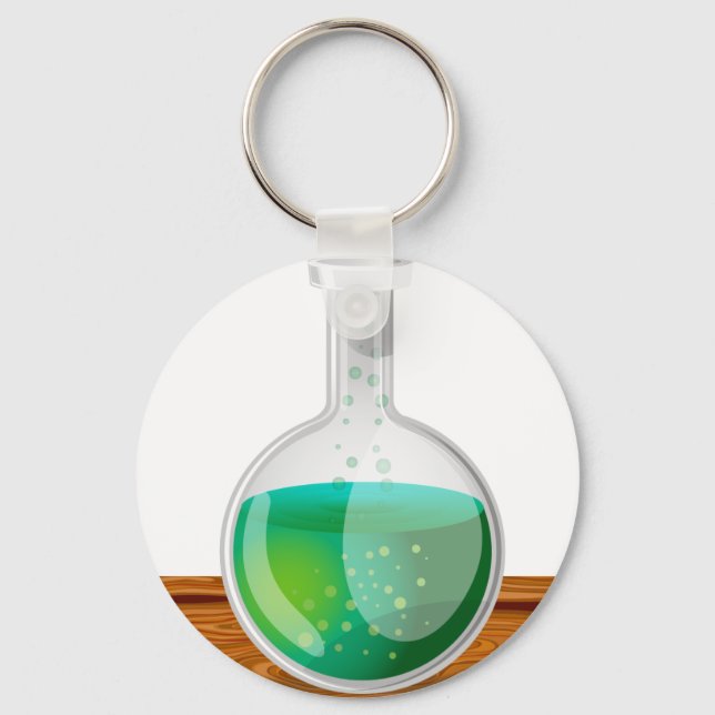 Llavero Frasco de ciencia (Anverso)