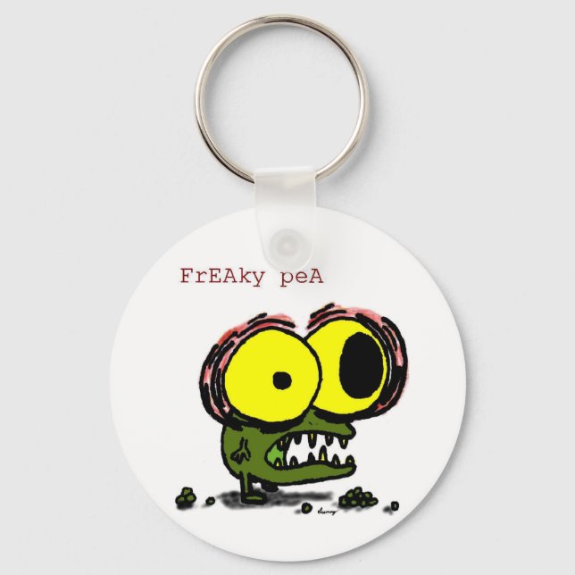 Llavero Freaky Pea Keychain (Anverso)