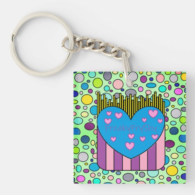 Llavero FreakyfryShy Keychain (Frente)