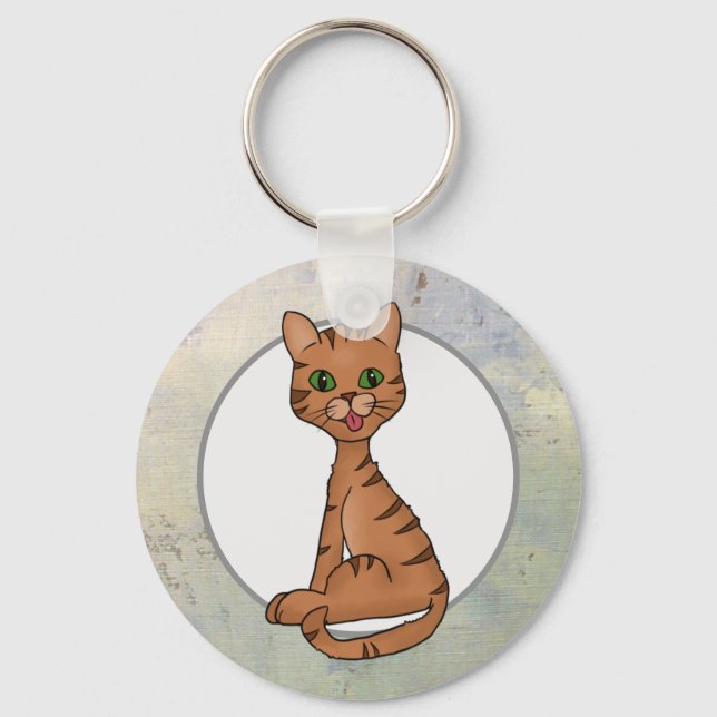 Llavero freche Katze (Anverso)