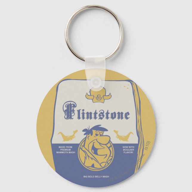 Llavero Fred Flintston Big Bold Belly Wash (Anverso)
