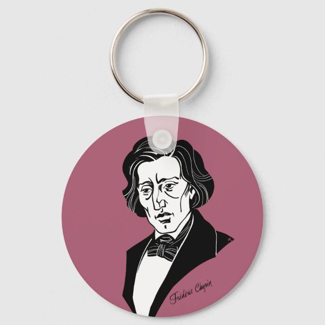 Llavero Frederic Chopin (Anverso)
