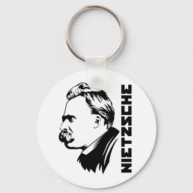 Llavero Frederich Nietzsche Portrait Keychain (Anverso)