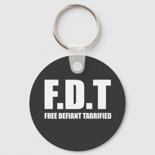 Llavero Free Defiant Tarrifs Tarrifs American