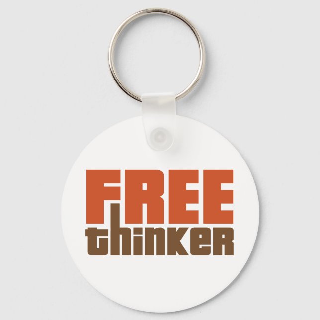 Llavero Free Thinker (Anverso)