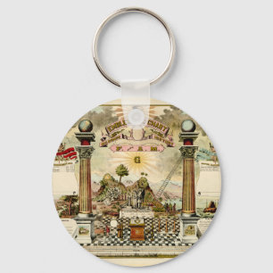 Llavero Freemason Eblematic Chart