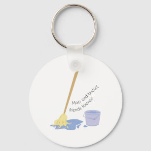 Llavero Fregona y cubo