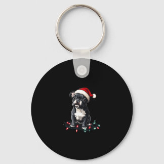 Llavero French Bulldog Christmas Lights Xmas Dogs Gifts Me