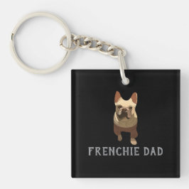 Llavero French Bulldog, Frenchie Dad