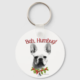 Llavero Frenchie Bah Humbug Keychain