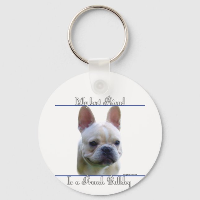 Llavero Frenchie Best Friend Keychain (Anverso)