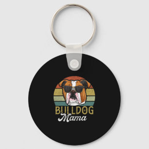 Llavero Frenchie Bulldog Mama Dog Mom