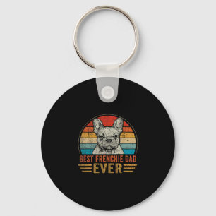 Llavero Frenchie Dad siempre Bulldog francés ama el día de