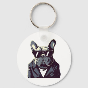 Llavero Frenchie El Hombre Fiesta