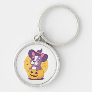 Llavero Frenchie Halloween