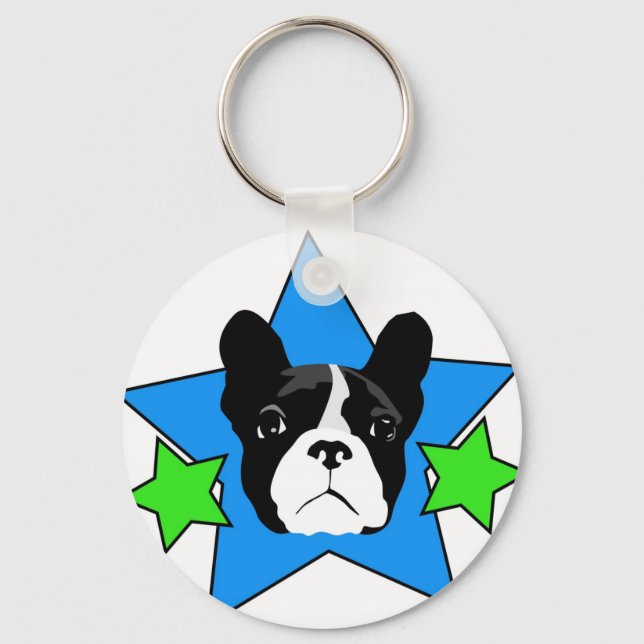 Llavero Frenchie Keychain (Anverso)