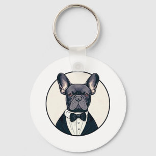 Llavero Frenchie Los Caballeros