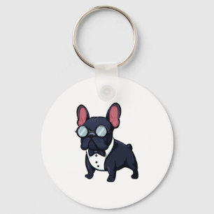 Llavero Frenchie Los Caballeros