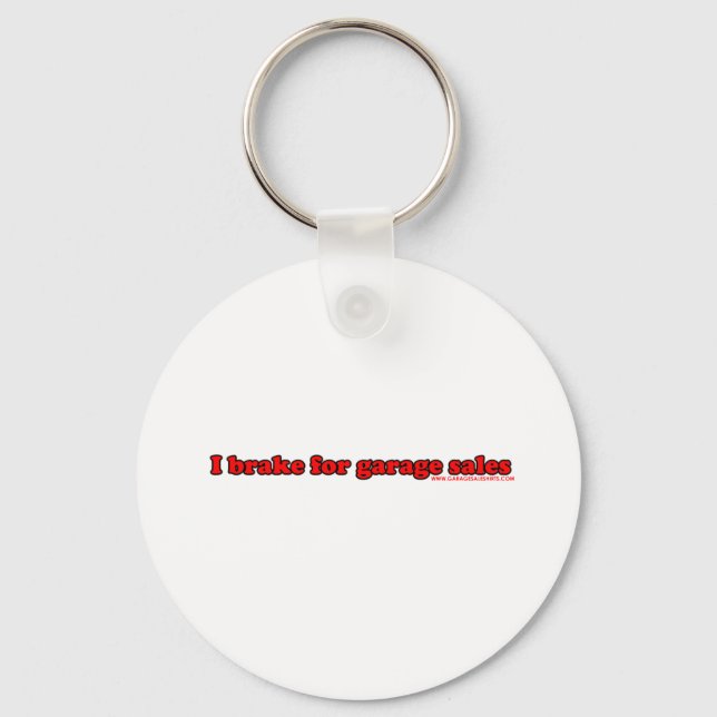 Llavero Freno Para Ventas De Garaje (Anverso)