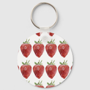 Llavero Fresas acuáticas: patrón sin soldadura