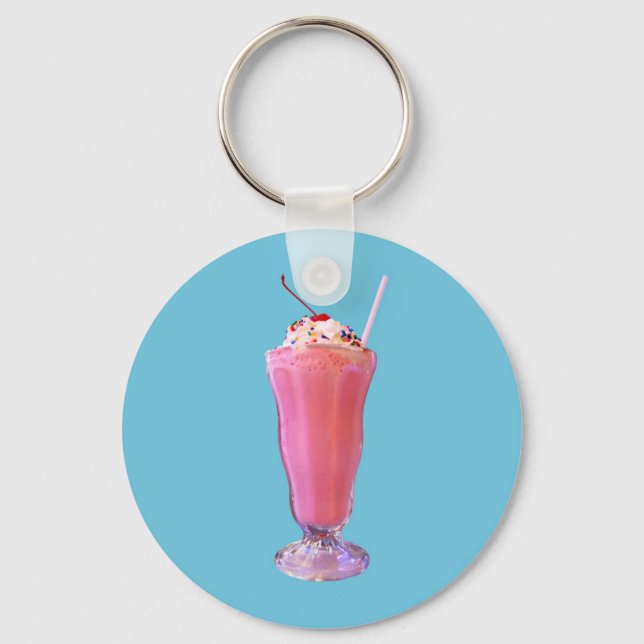 Llavero Fresberry Milkshake (Anverso)