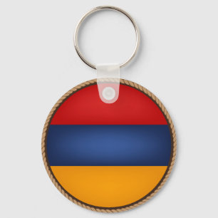 Llavero fresco del sello de la bandera de Armenia