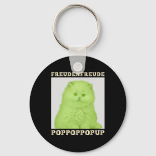 Llavero Freudenfreude Poppoppop Arriba Gato De Encaje Rojo