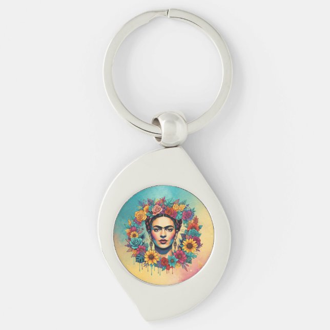 Llavero Frida Kahlo (Anverso)