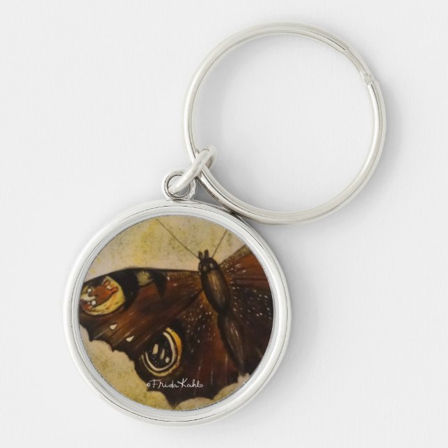 Llavero Frida Kahlo Mariposa pintada (Frente)